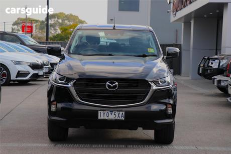 Black 2023 Mazda BT-50 Dual Cab Chassis Xt (4X2)