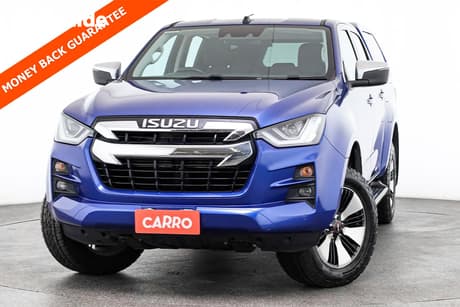 Blue 2021 Isuzu D-MAX Crew Cab Utility Ls-U (4X4)