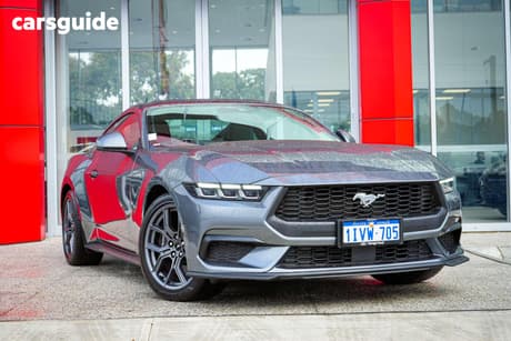 Grey 2025 Ford Mustang Fastback Ecoboost