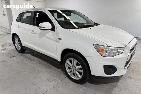 White 2013 Mitsubishi ASX Wagon (4Wd)