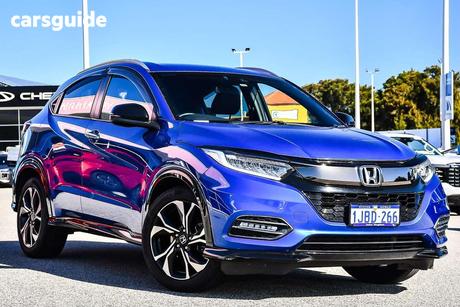 Blue 2021 Honda HR-V Wagon Rs