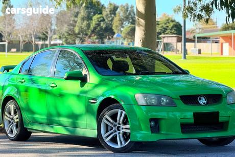 Green 2008 Holden Commodore Utility Sv6