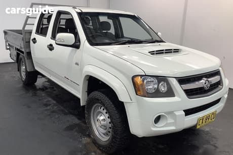 White 2009 Holden Colorado Crew Cab Pickup Lx (4X4)