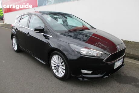 Black 2016 Ford Focus Hatchback Sport