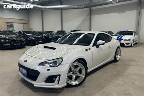 White 2018 Subaru BRZ Coupe