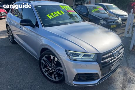 Silver 2019 Audi SQ5 Wagon 3.0 Tfsi Quattro