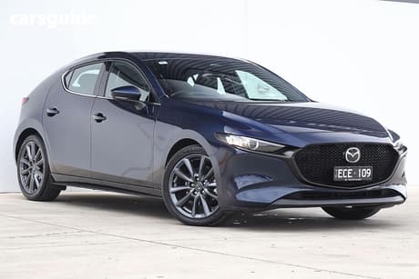 Blue 2024 Mazda 3 Hatchback G20 Touring