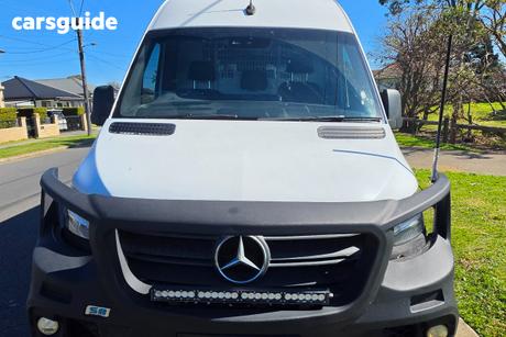 White 2019 Mercedes-Benz Sprinter Commercial