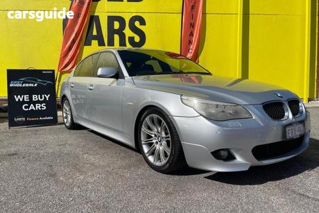 Silver 2006 BMW 5 Sedan 30I E60 MY06 UPGRADE
