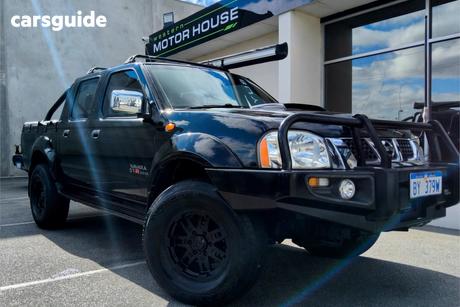 Black 2012 Nissan Navara Dual Cab Pick-up St-R (4X4)
