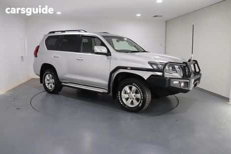 Silver 2019 Toyota Landcruiser Prado Wagon Gxl (4X4)