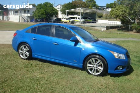 Blue 2014 Holden Cruze Sedan Sri Z-Series