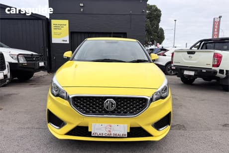 Yellow 2021 MG MG3 Hatchback Excite (With Navigation)