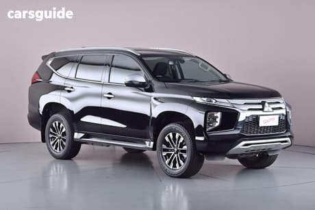 Black 2022 Mitsubishi Pajero Sport Wagon Gls (2Wd) 7 Seat