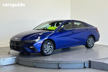 Blue 2024 Hyundai I30 Sedan Hev 1.6P Dct