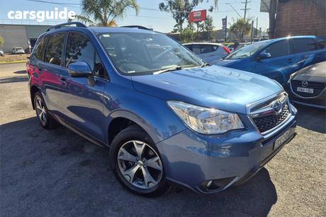 Blue 2015 Subaru Forester Wagon 2.5I-L