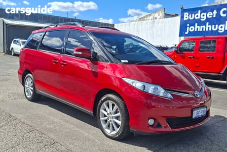 Red 2019 Toyota Tarago Wagon Glx