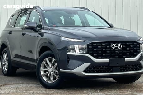 Blue 2022 Hyundai Santa FE Wagon Crdi (Awd)