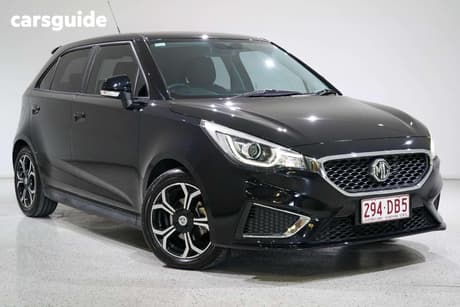Black 2021 MG MG3 Hatchback Excite (With Navigation)