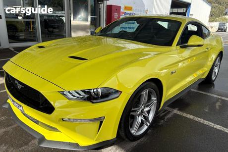 Yellow 2021 Ford Mustang Fastback Gt 5.0 V8