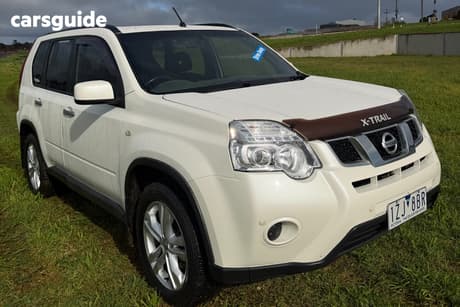 White 2013 Nissan X-Trail Wagon St (Fwd)