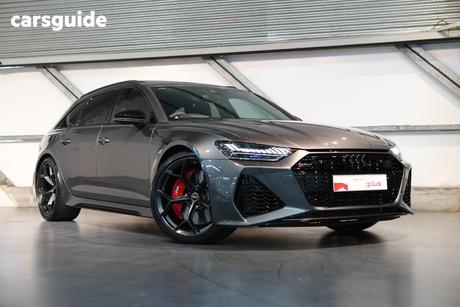 Grey 2024 Audi RS6 Wagon Avant Gt
