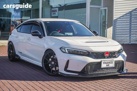 White 2023 Honda Civic Hatchback Type R