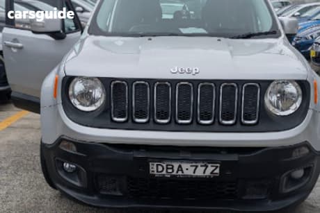 Grey 2015 Jeep Renegade Wagon Longitude