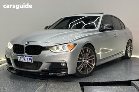 Silver 2014 BMW 328I Sedan Modern Line