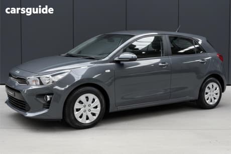 Grey 2022 Kia RIO Hatchback S
