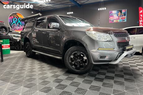 Grey 2013 Holden Colorado Crew Cab Pickup Ltz (4X4)