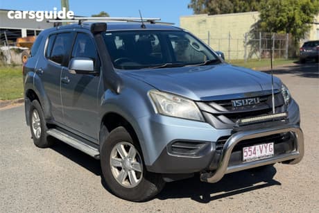 Blue 2015 Isuzu MU-X Wagon Ls-M (4X4)