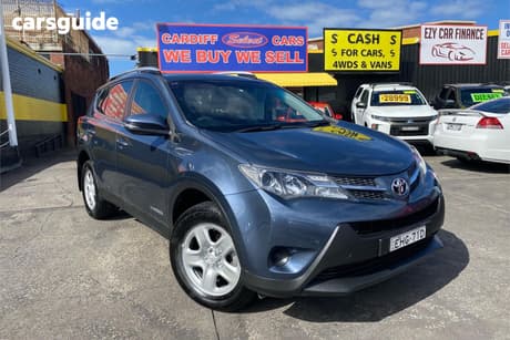 Blue 2014 Toyota RAV4 Wagon Gx (4X4)