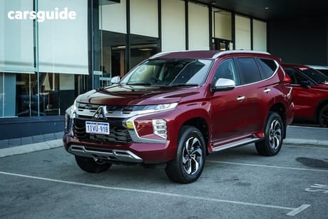 Red 2024 Mitsubishi Pajero Sport Wagon Gls (4Wd) 7 Seat