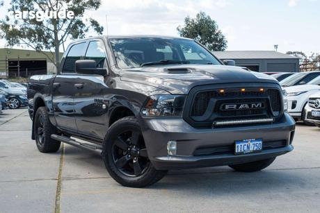 Black 2022 RAM 1500 Crew Cab Utility Express Rambox