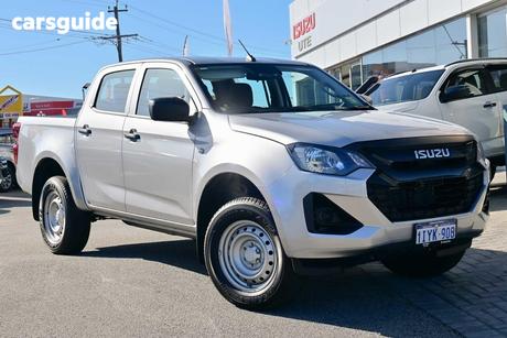 Silver 2025 Isuzu D-MAX Crew Cab Utility Sx (4X2) High-Ride