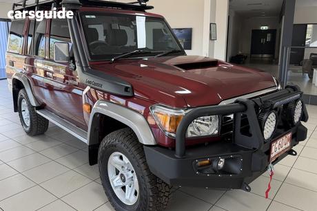 Red 2023 Toyota Landcruiser Wagon Lc76 Gxl