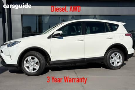 White 2018 Toyota RAV4 Wagon Gx (4X4)