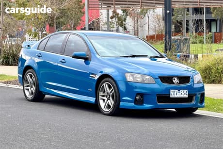 Blue 2012 Holden Commodore Sedan Sv6