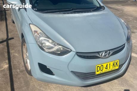 Blue 2013 Hyundai Elantra Sedan Elite