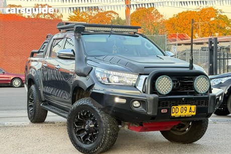 Grey 2019 Toyota Hilux Ute Tray