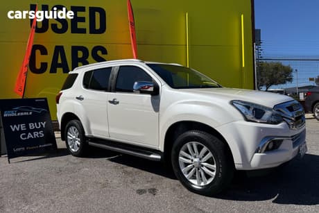 White 2017 Isuzu MU-X Wagon Ls-T (4X2)