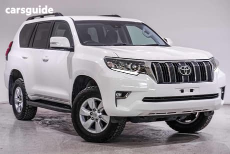 White 2023 Toyota Landcruiser Prado Wagon Gxl