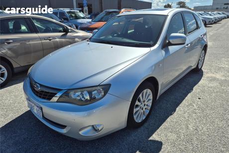 Silver 2009 Subaru Impreza Hatchback Rx (Awd)