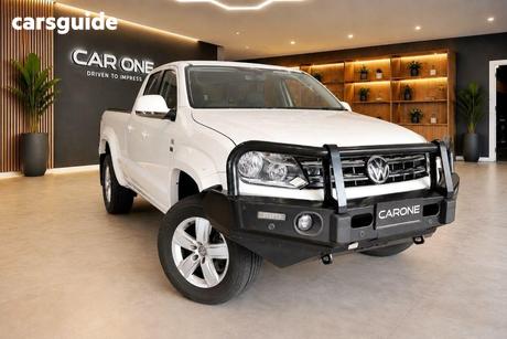 White 2021 Volkswagen Amarok Dual Cab Utility Tdi550 Sportline 4Motion