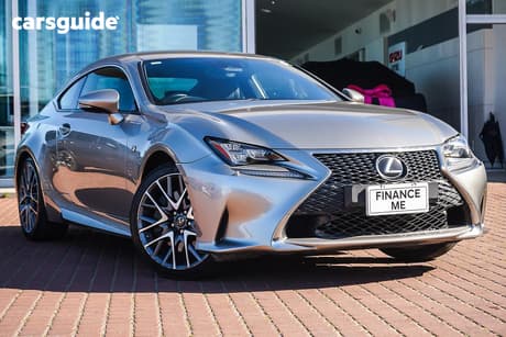 Grey 2018 Lexus RC350 Coupe F Sport