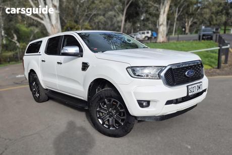 White 2021 Ford Ranger Double Cab Pick Up Xlt 2.0 Hi-Rider (4X2)