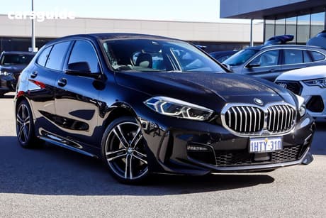 Black 2022 BMW 118I Hatchback M Sport