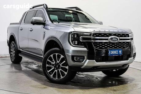 Silver 2024 Ford Ranger Double Cab Pick Up Platinum 3.0 (4X4)