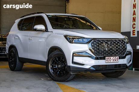 White 2023 Ssangyong Rexton Wagon Ultimate Sport Pack (Awd)